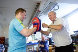 exercise, boxing, fitness classes for seniors
