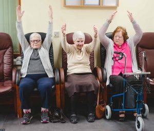 seated chair exercises for seniors