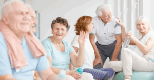 Older Adults Smiling