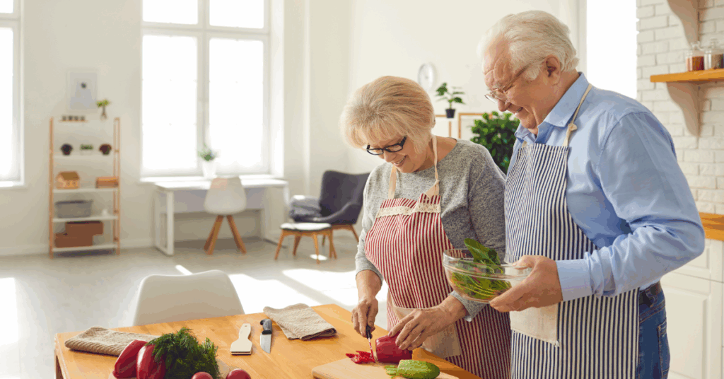 Older Adults Cooking