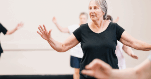 Older woman Exercising